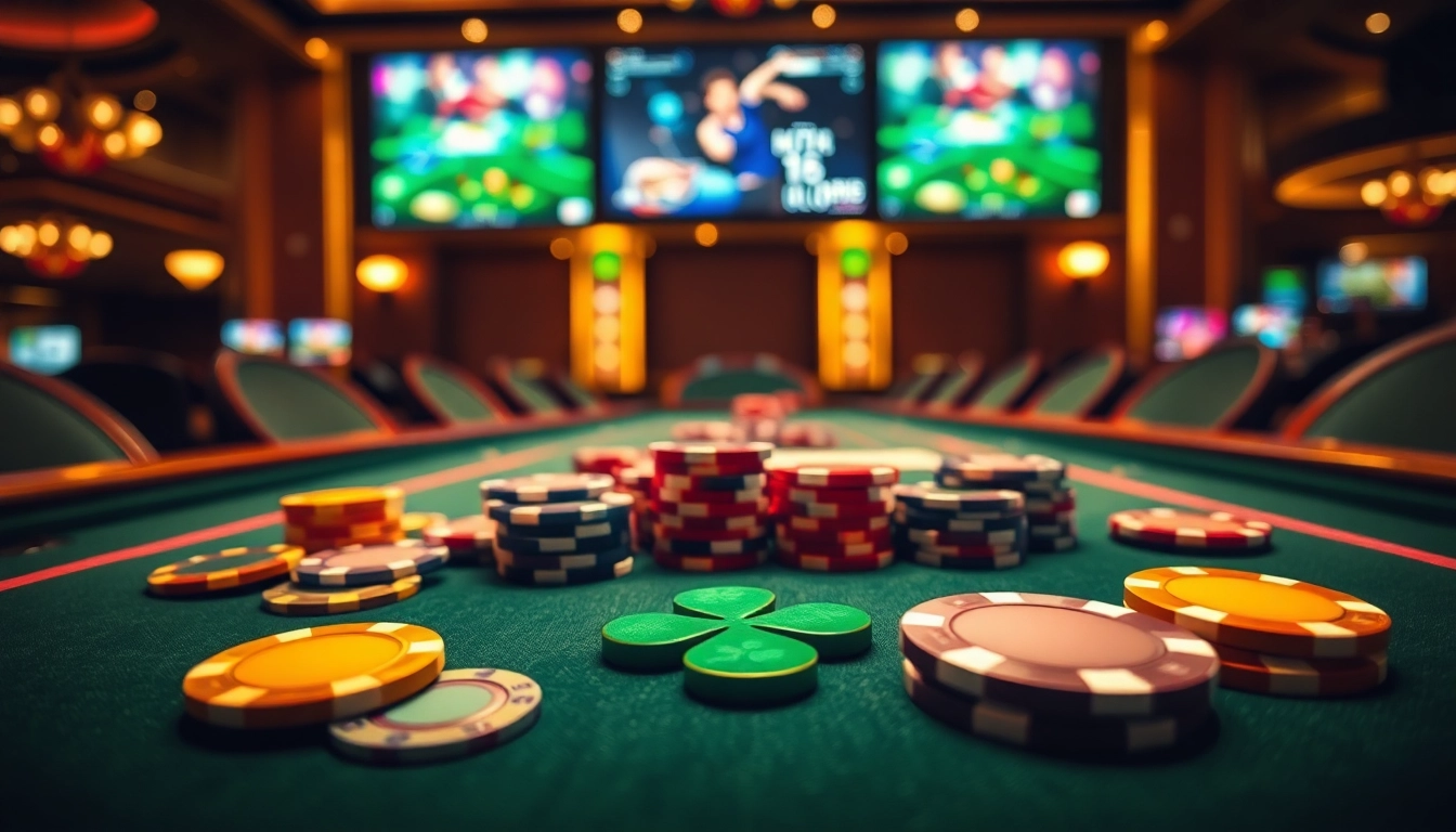 Experience online casino Singapore with vibrant poker tables and engaging gaming atmosphere.