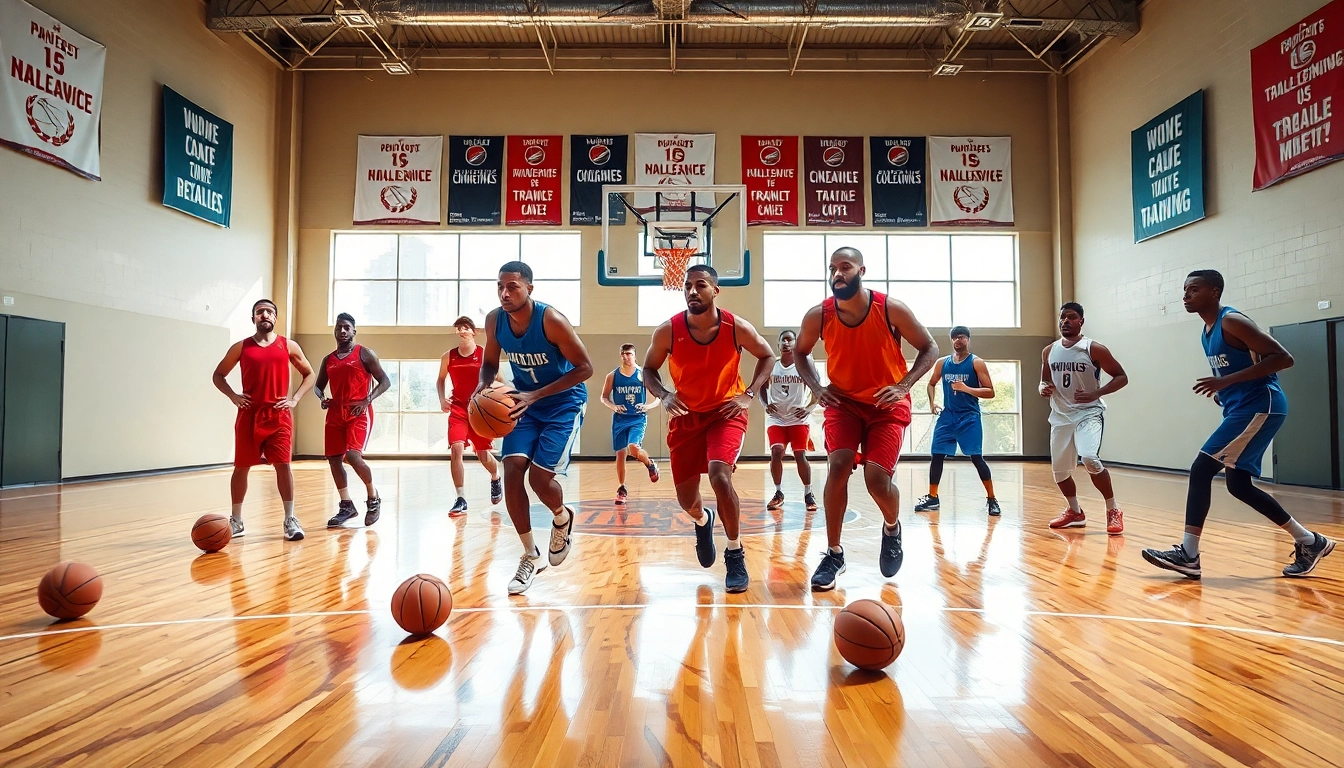 Engaged athletes enhancing their skills through the best basketball training programs.