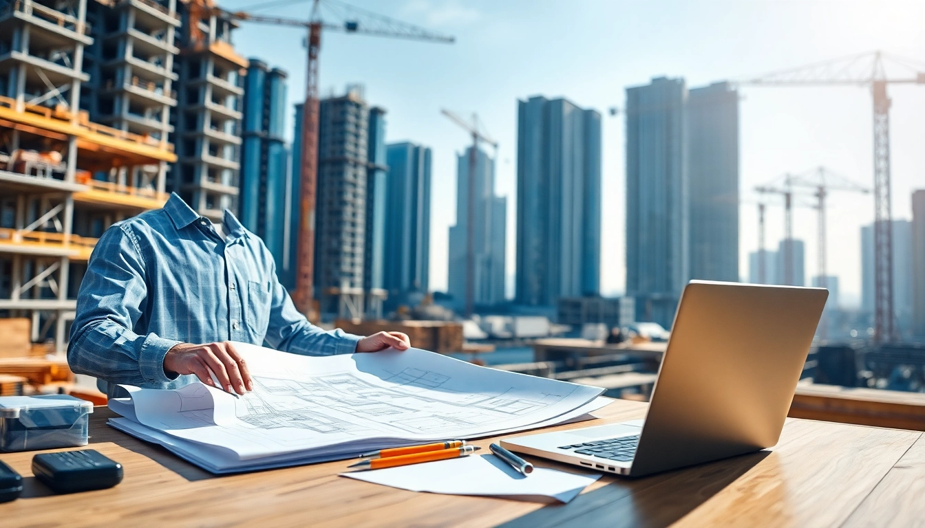 Level 7 NVQ diploma in construction senior management answers illustrated in a professional construction environment.