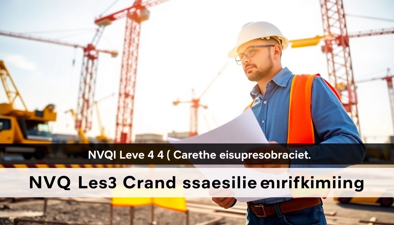 Comprehensive Guide to NVQ Level 4 Crane Supervisor Answers for Successful Assessment