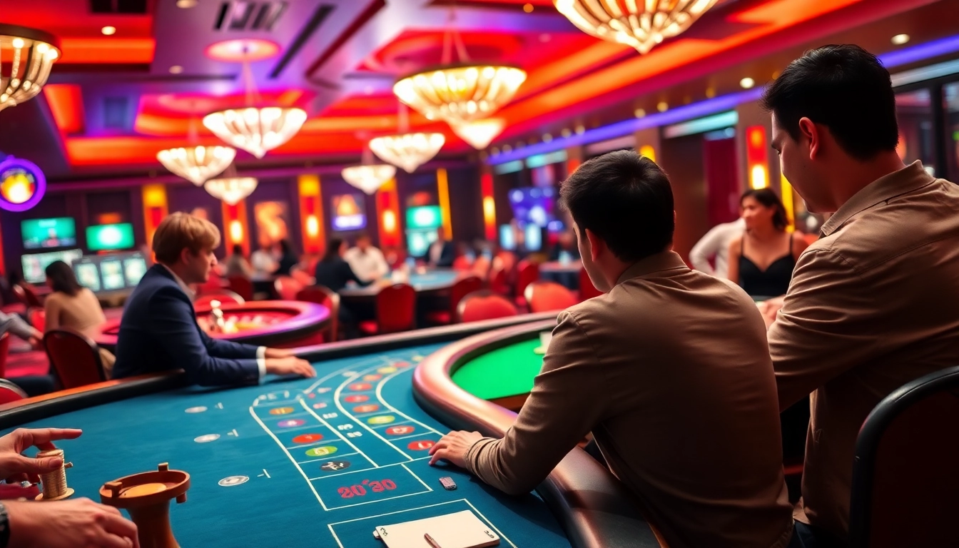 Experience the thrill at TPower casino with vibrant table games and engaging players.