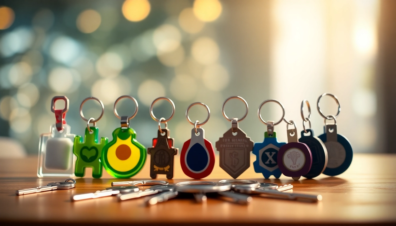 Design your keychain custom with unique styles and colors for personalization.
