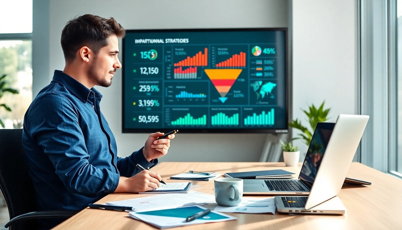Visual representation of the Best funnel builder in 2025 strategies in a collaborative office environment.