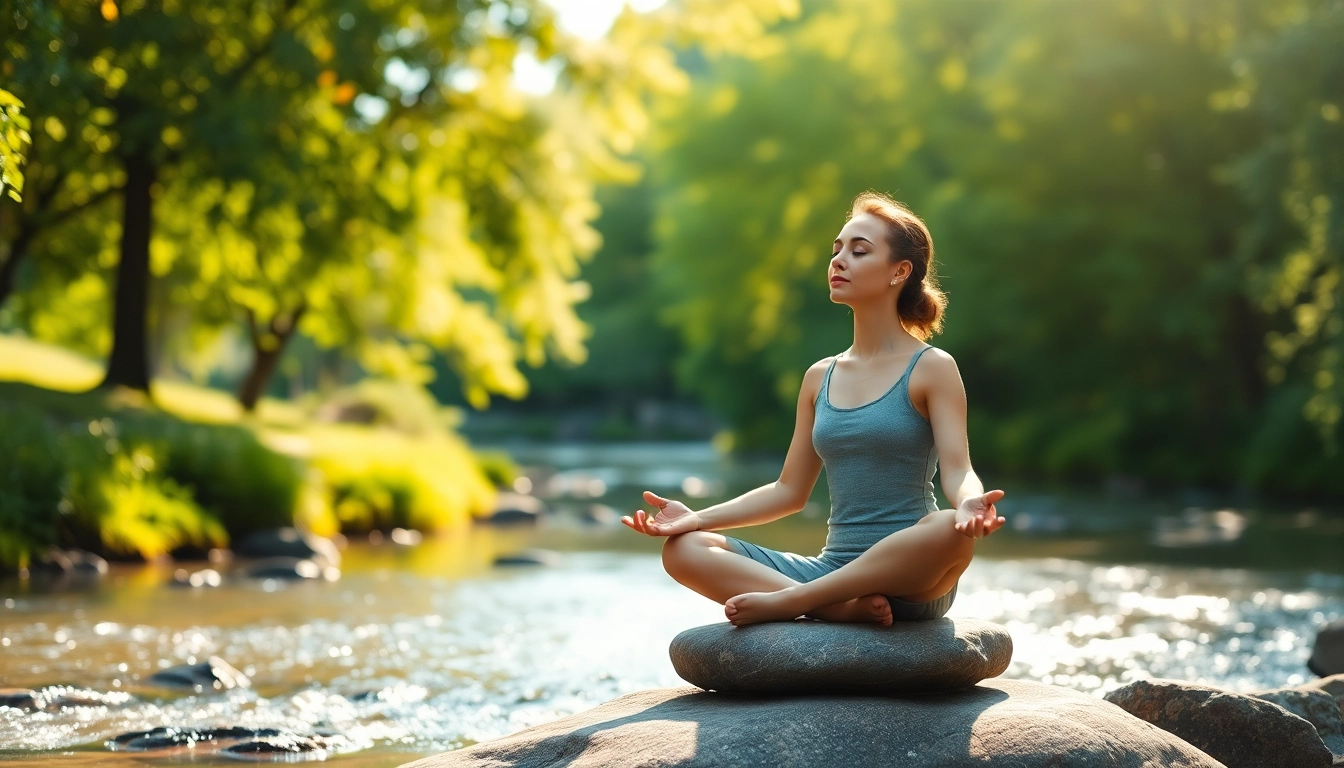 Practicing mindfulness meditation helps in dealing with stress and promotes relaxation.