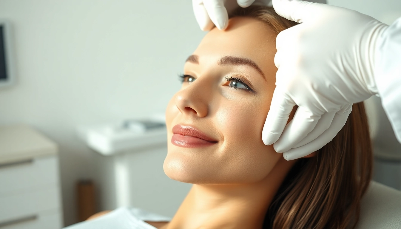 Enhance your appearance with a thread face lift procedure in a calming clinical environment.