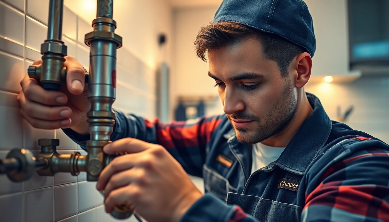 Trusted plumbers in bristol fixing a plumbing issue in a modern kitchen setting.