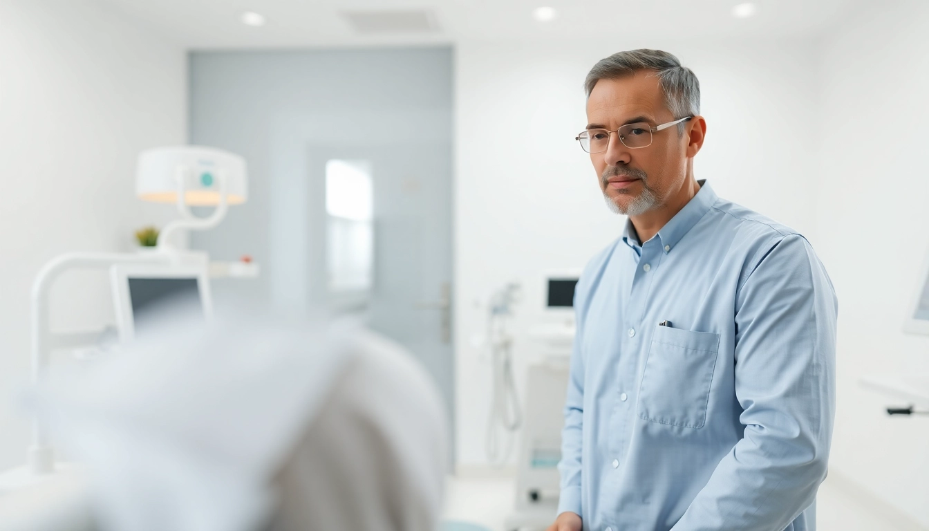 Informative discussion on Plastische Chirurgie Braunschweig in a professional clinic setting.