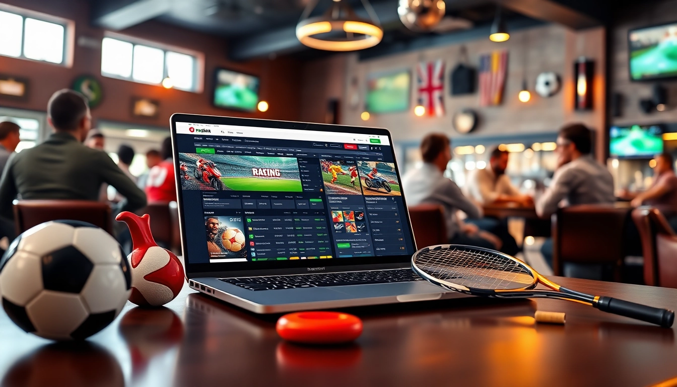 Découvrez un nouveau bookmaker france site de paris sportif avec l'interface moderne et un environnement sportif animé.