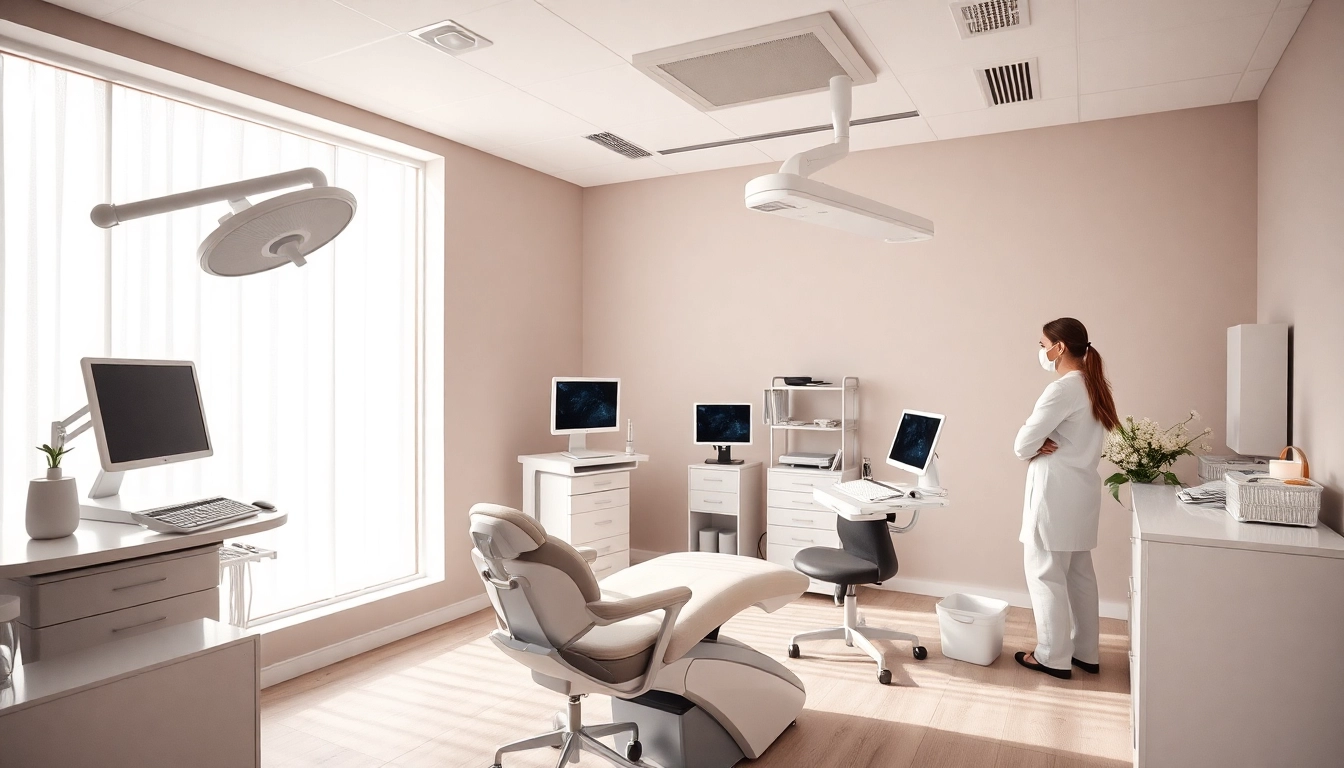 Schönheitschirurgie Braunschweig: Professional consultation in aesthetic surgery clinic.