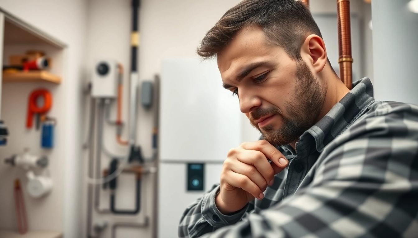 Boiler installer Bristol fitting a modern boiler in a home setting, demonstrating expert skill.