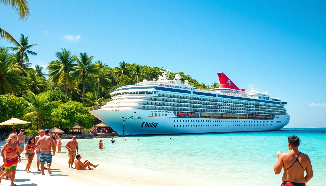 Experience Belize Norwegian Cruise ship tours at Harvest Caye with vibrant beach activities and scenic beauty.